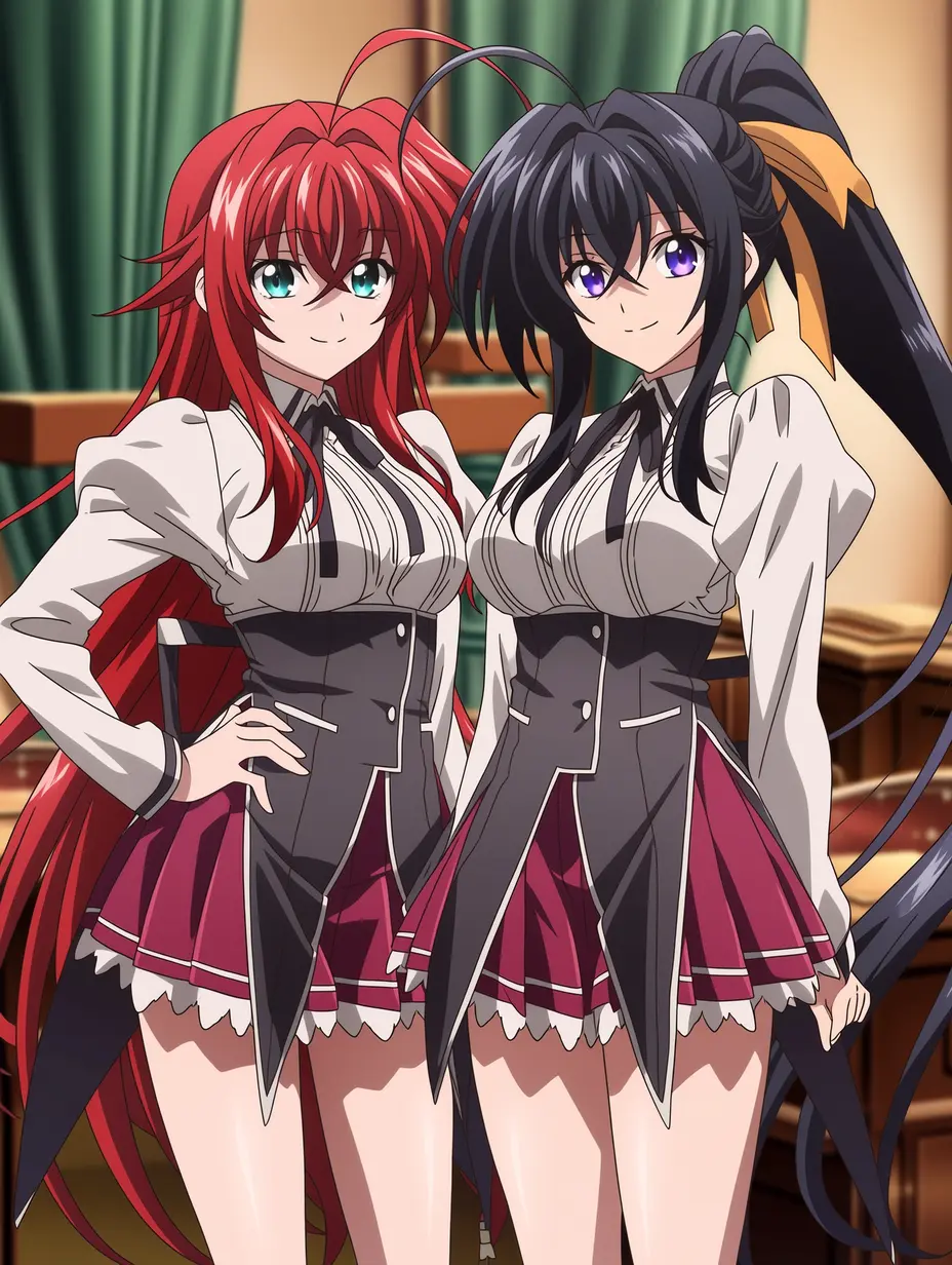 Thumbnail of Rias Gremory and Akeno Himejima