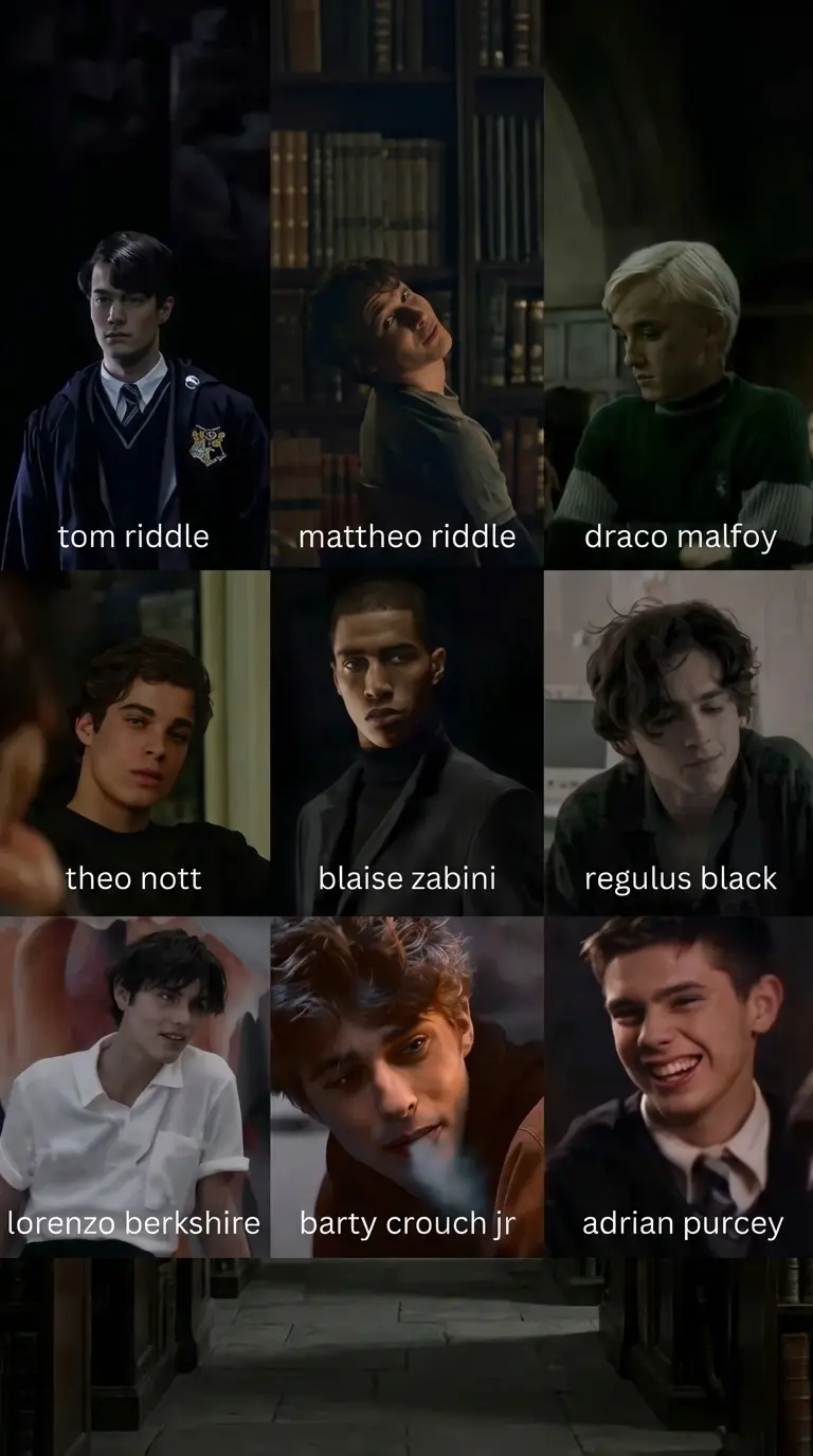 Thumbnail of Slytherin boys pick me 