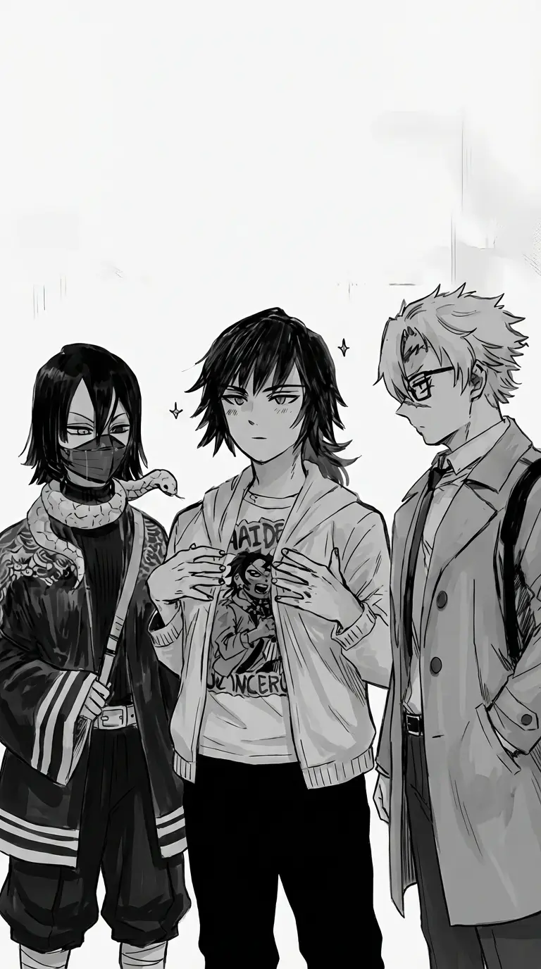 Thumbnail of Obanai, Giyu, and SANEMI~