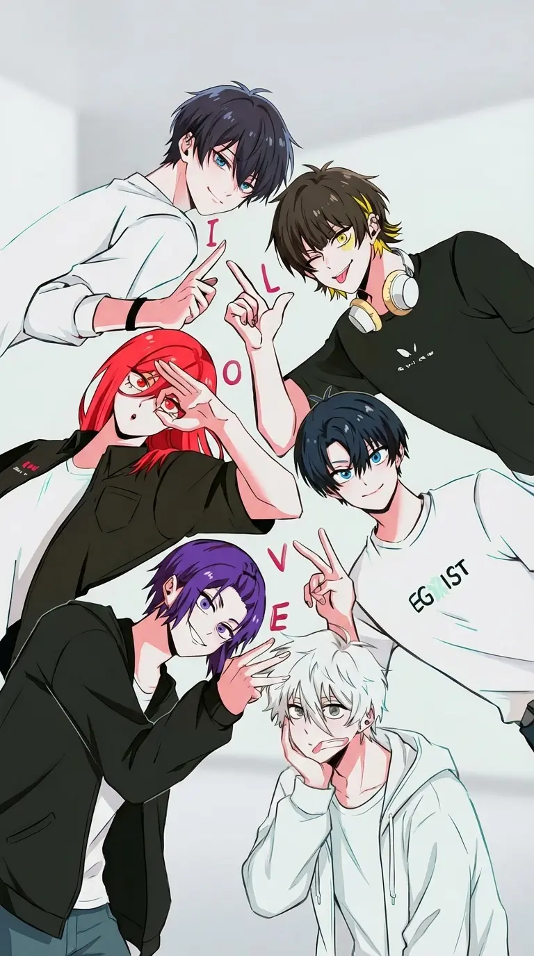 Thumbnail of หนุ่มมหาวิทยาลัยบลูล็อค (ริน, บาชิระ, จิกิริ, อิซากิ, เรโอะ, นากิ)