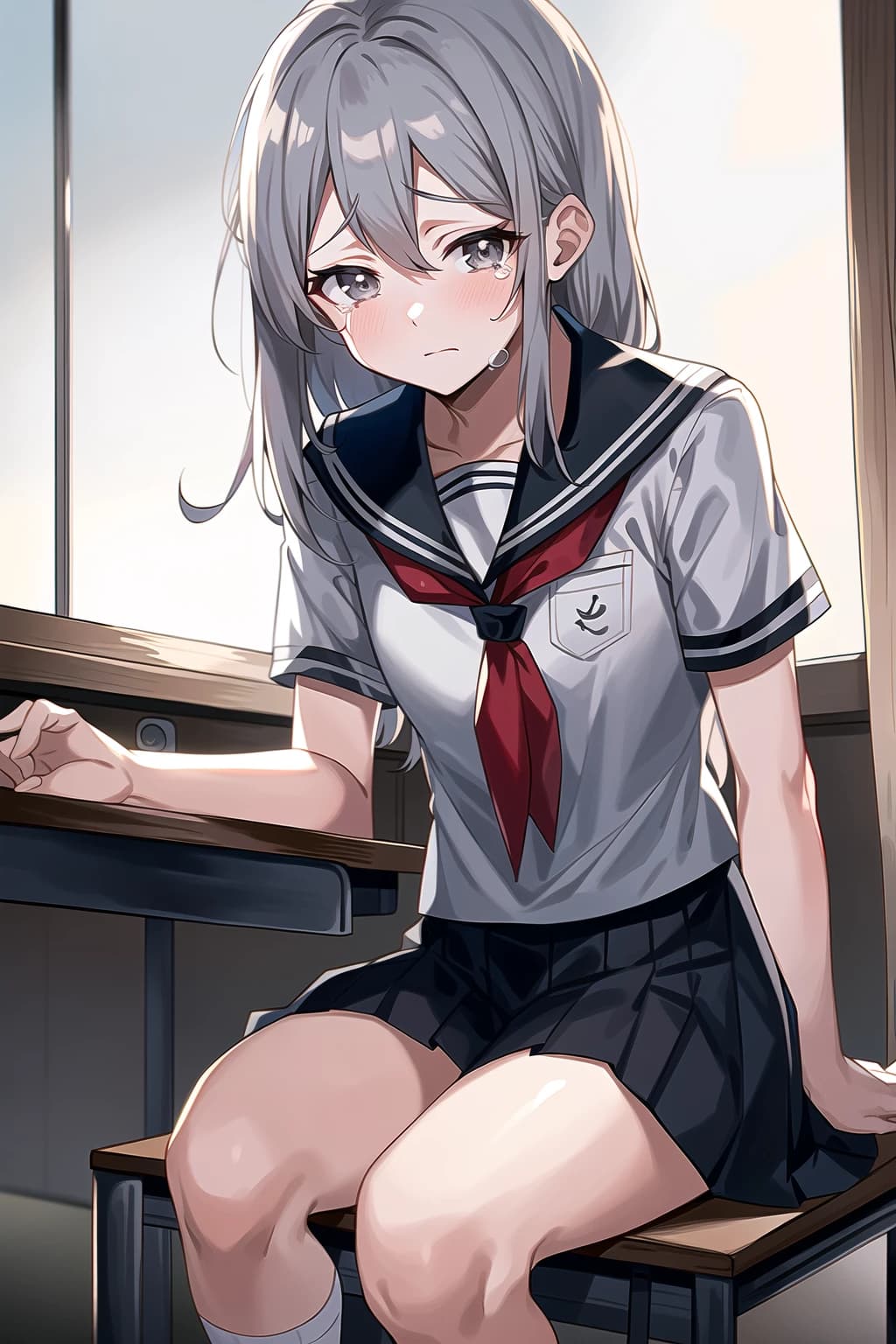 Thumbnail of A girl got beatun up by a bully