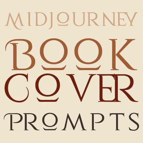 Thumbnail of Midjourney Buchcover-Vorlagen