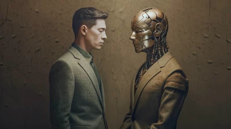 Thumbnail of A.I & Human Writer