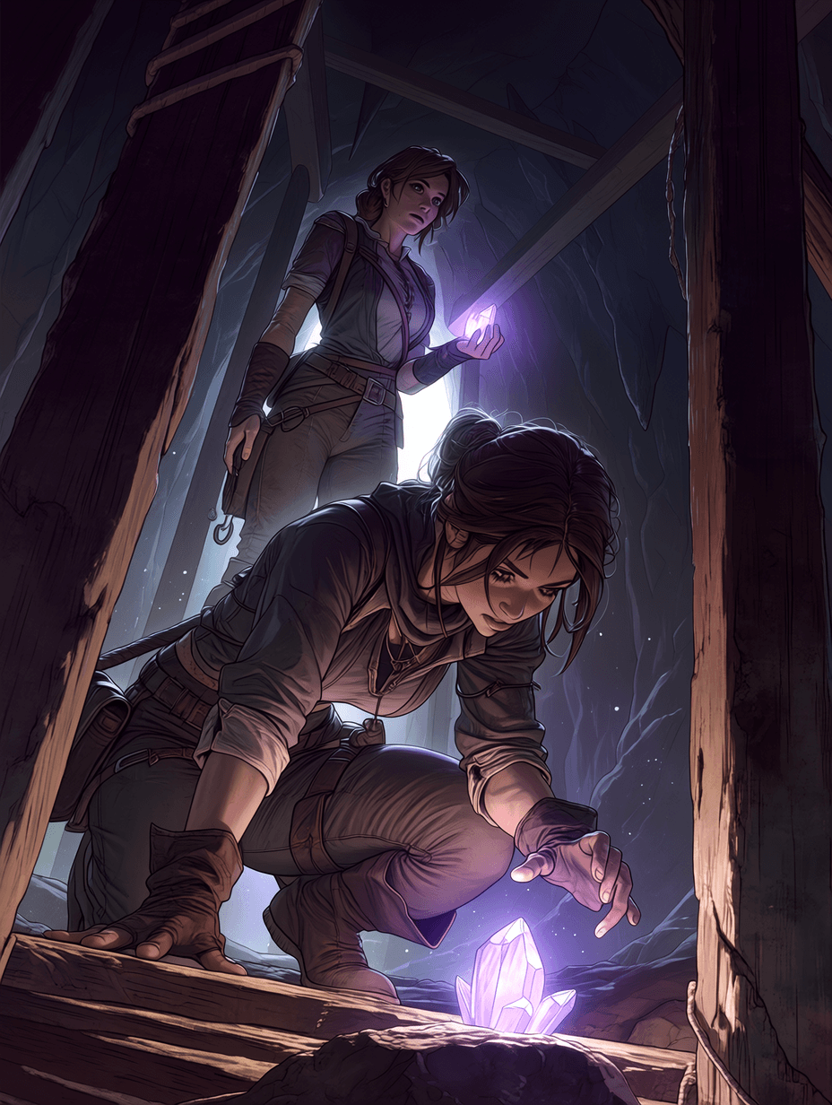 Thumbnail of The Mana Vein | Crystals Sing the Spell They Will Become