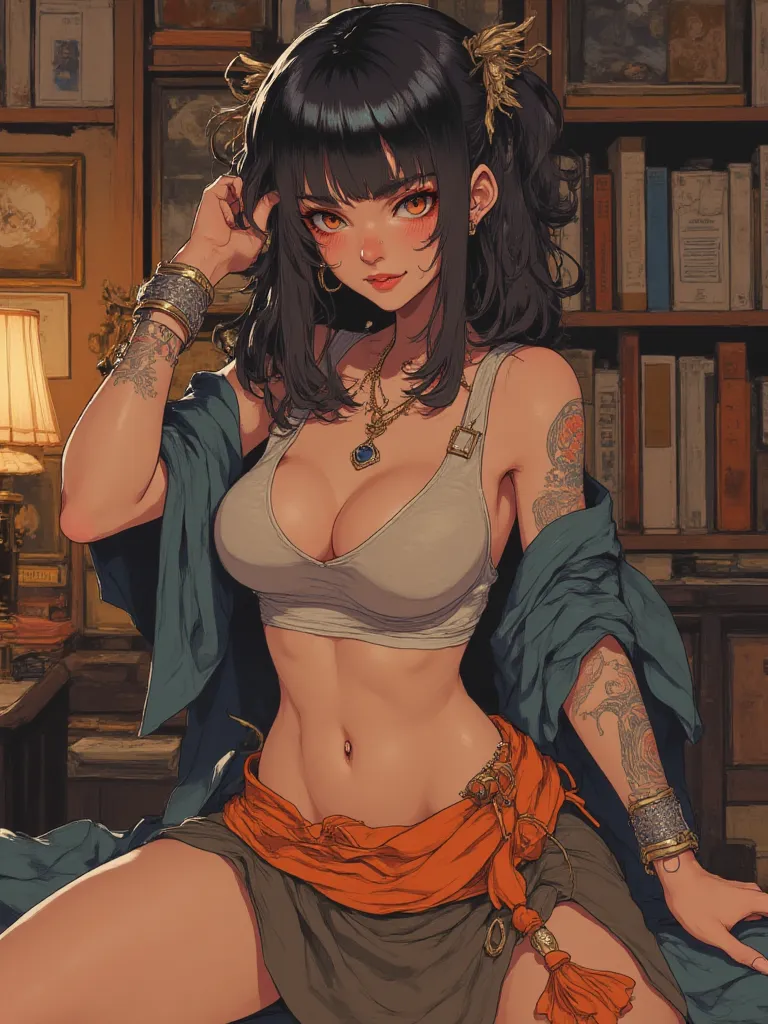 Thumbnail of *whispers* "It's dangerous to go alone... take this." **{{user}}** *grins* "Thanks! But I think I'll be fine." Elara Meadowlight *nods* "As you wish."