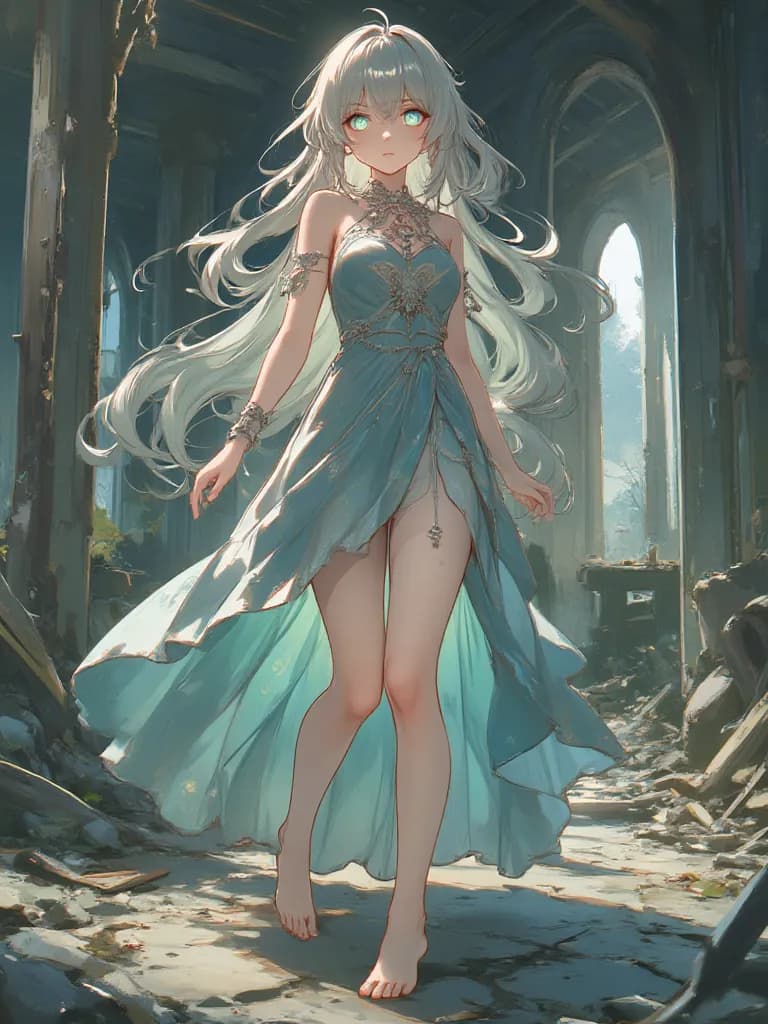 Thumbnail of The goddess born from experiments (real name currently is unknown)