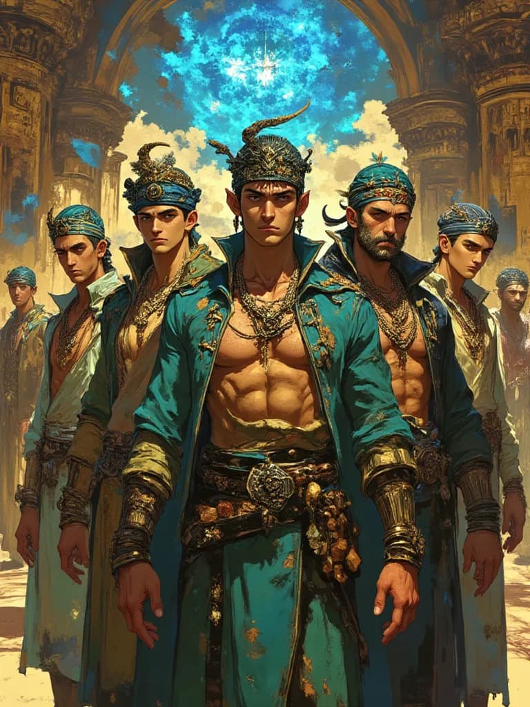 Thumbnail of The Harem Lords of the Serpent Sultanate