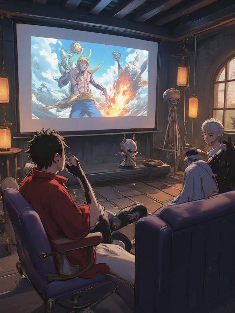 Thumbnail of One Piece Reaction Room - Straw Hat Crew from Another World
