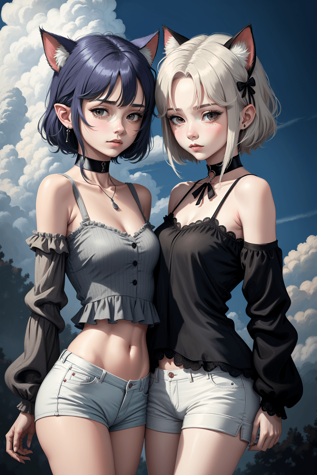 Thumbnail of Pick me girl named Amy,and Gf named Mia