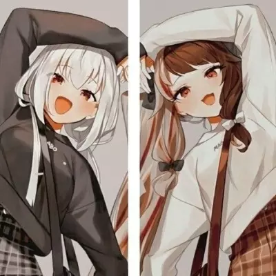 Thumbnail of Mika amejor amiga nd Haru: The Mischief and Harmonamory Duo