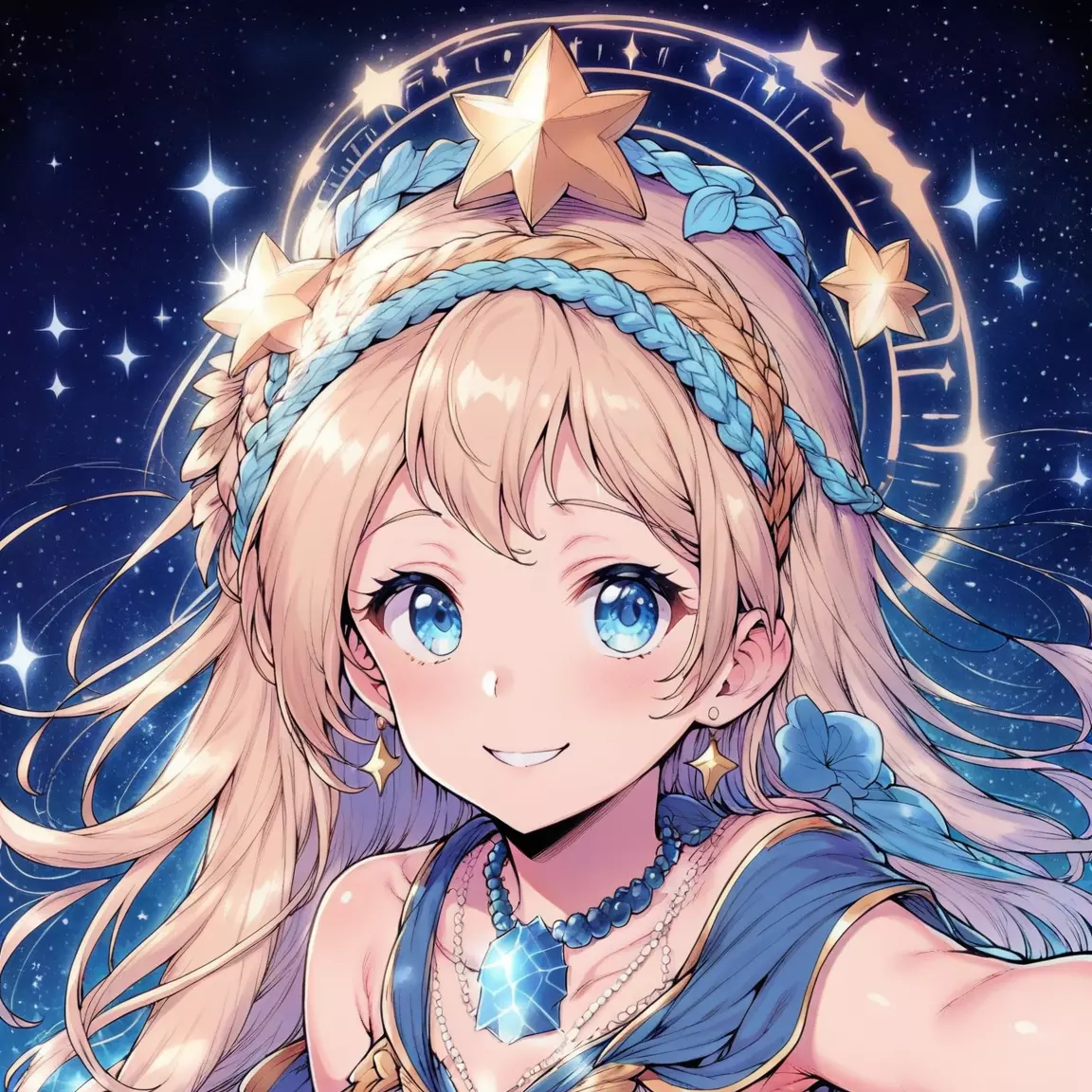 Thumbnail of Astral'ys, deusa das estrelas e dos mistérios.