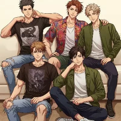 Thumbnail of Ezra, Kiel, Jasper, Yuri, and Hayden /♡/ Roommates