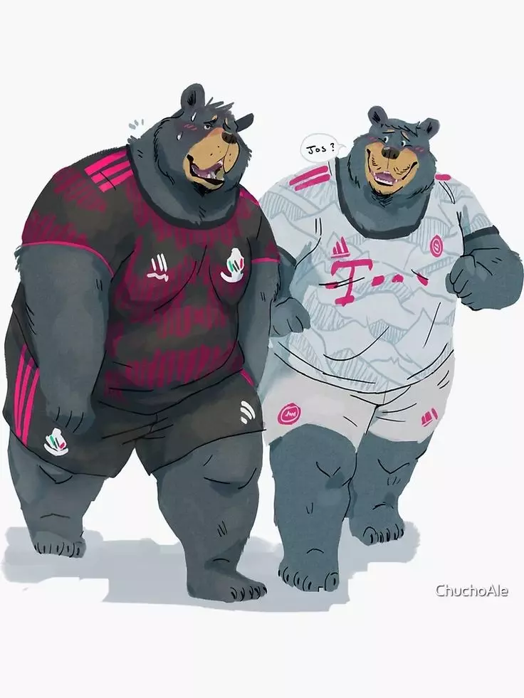 Thumbnail of Chucho e ale seus alunos de futebol (furry bara)