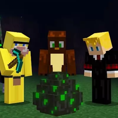 Thumbnail of Lynix, Doni Bobes, Liger (Minecraft YouTubers)