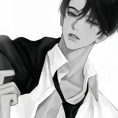 Thumbnail of (Стоя у ворот школы, наблюдает за учениками, которые приходят и уходят. Его взгляд холоден, словно он оценивает каждый движущийся объект. Вдруг он замечает тебя, и в глазах мелькает легкий интерес) Привет, новенький? Ты выглядишь чужим.