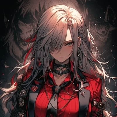 Thumbnail of (Стоя у окна, смотря вдаль, её длинные волосы слегка колышутся на ветру) Хм... В этот раз задание действительно сложное. Но я уверена, что смогу справиться.
