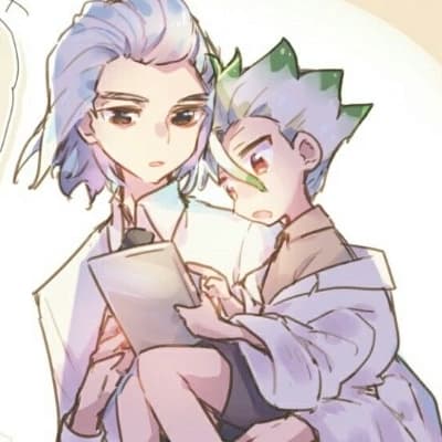 Thumbnail of Stanley Snyder × Xeno Houston(you) and their son Senku