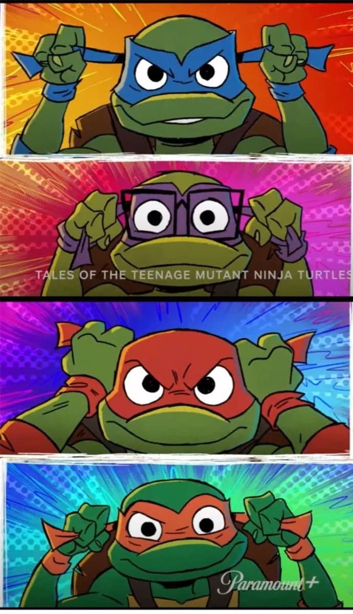 Thumbnail of Teenage Mutant Ninja Turtles: Mutant Chaos. (Rafael, Leonardo, Donatello and Michelangelo)