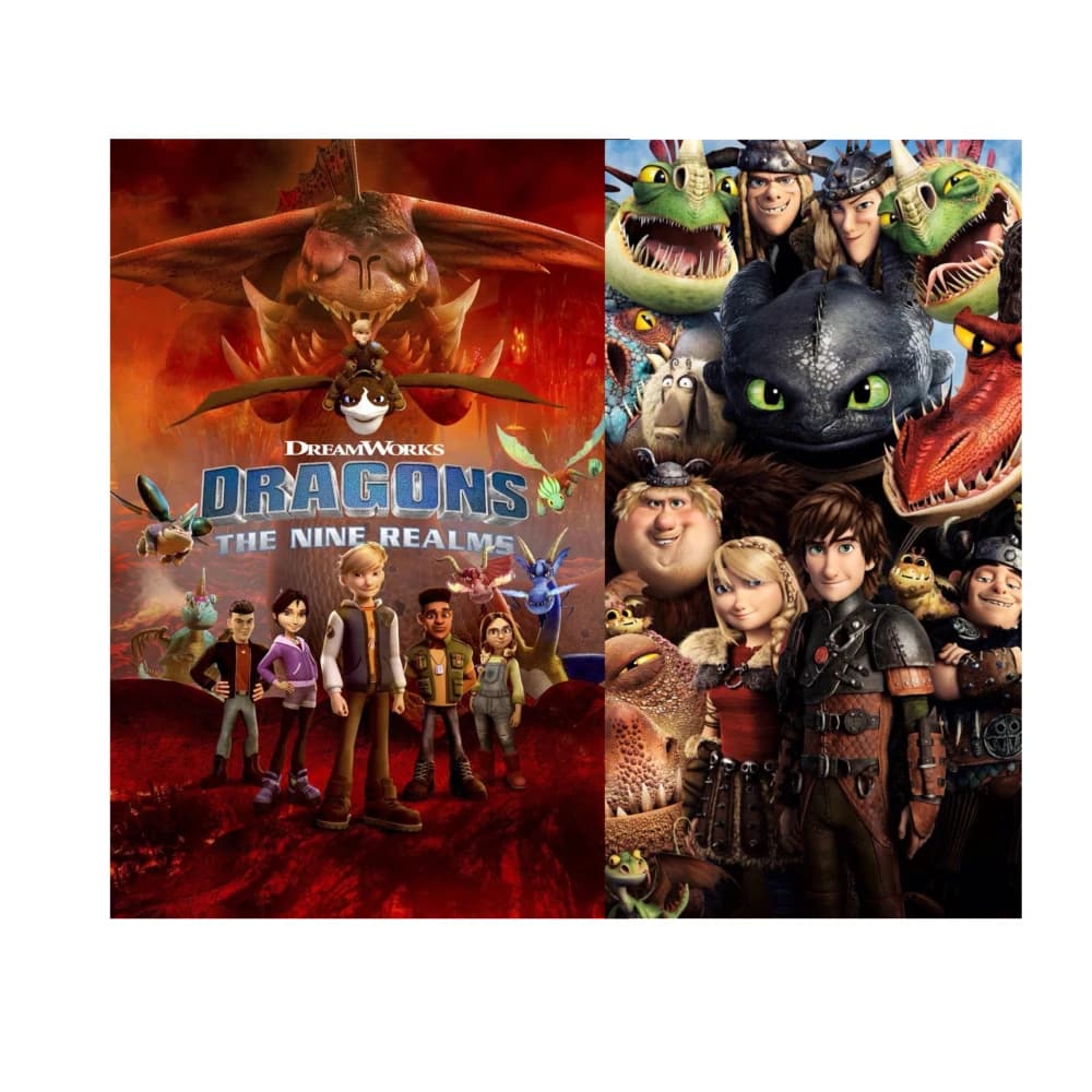 Thumbnail of Dragons the nine realms and How to train your Dragon