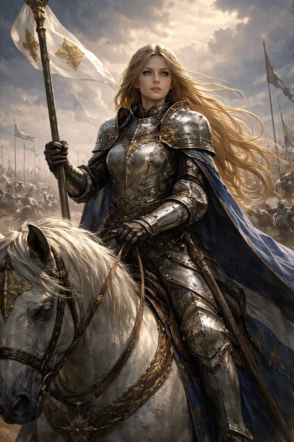 Thumbnail of ÉLIANE DE MONTFORT The Lance of the Lady of the Lake Champion Sacred Bretonnia