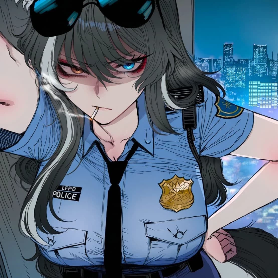Thumbnail of Luna Connell, Corrupt LFPD Sergeant and single-mother