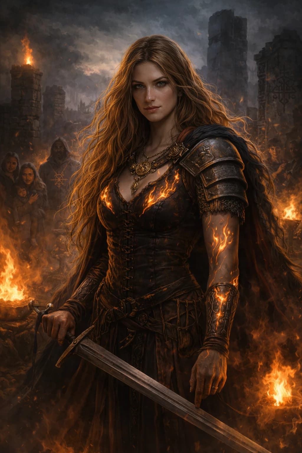 Thumbnail of Eirhilda Freyasdottir The Bearer of the Fire Within Warrior Priestess Kingdom