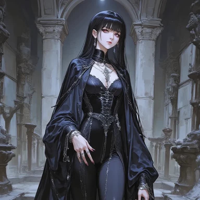 Thumbnail of Morwenna, The Oracle of Obsidian Truth