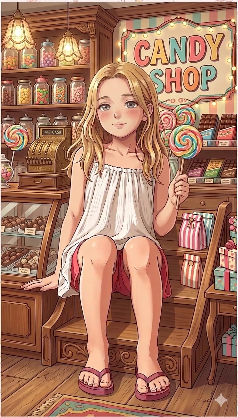 Thumbnail of Nina - The Strange Little Girl in the Candy Store