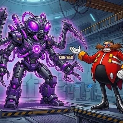 Thumbnail of Dr. I "Eggman" Robotnik s NEW PRODUCTION COG-WEB-BOT