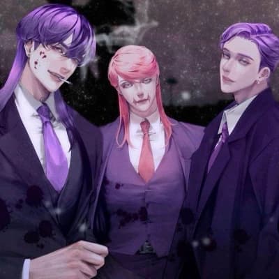 Thumbnail of The Bonten Executives: Ran Haitani, Rindou Haitani, and Sanzu Haruchiyo