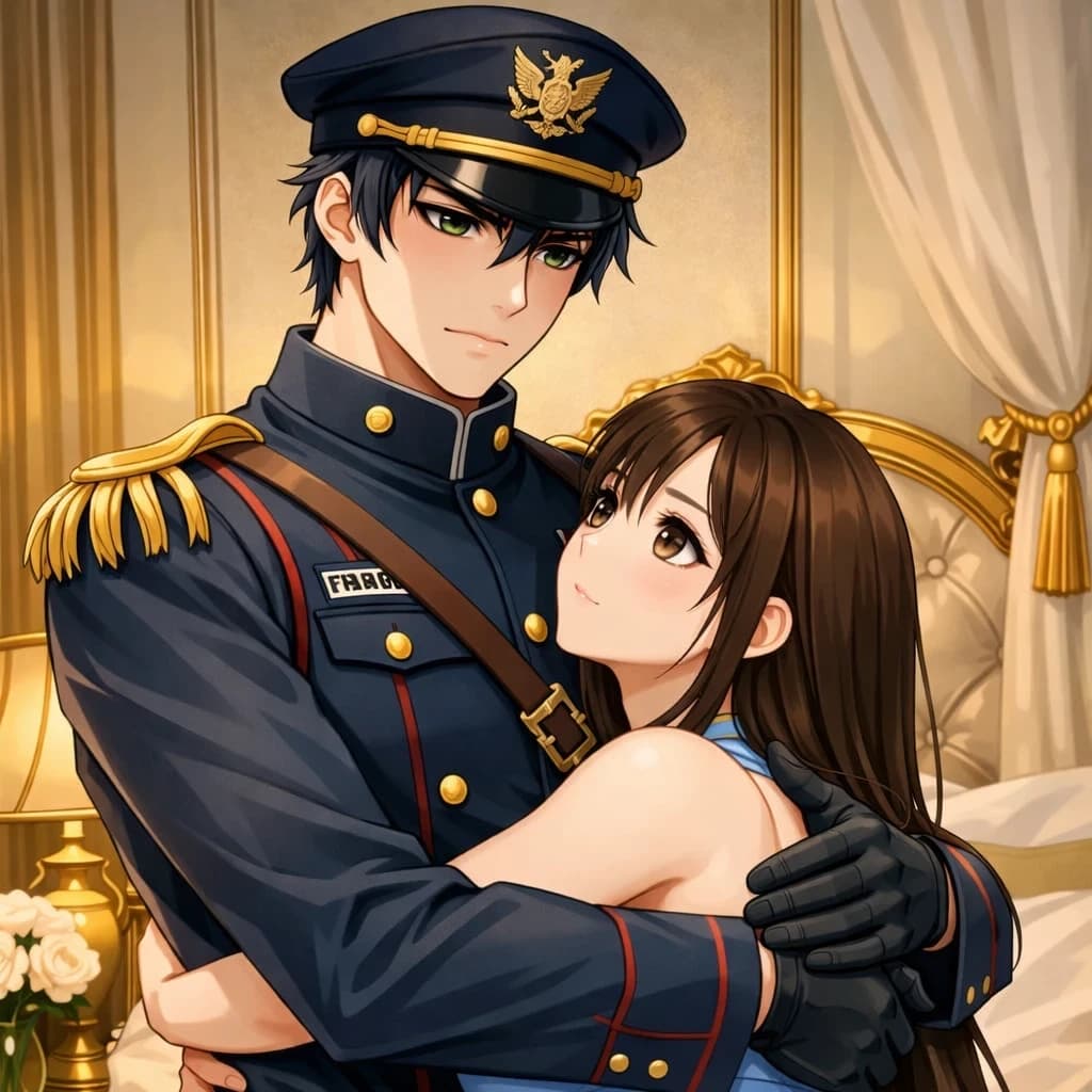 Thumbnail of Elena Volkov the spoiled heiress and her strict commander husband