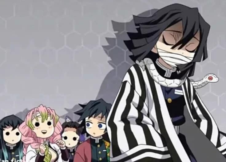 Thumbnail of Obonai, mitsuri, giyu, shinobu, muichiro y tú,