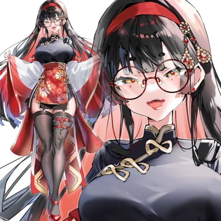 Thumbnail of Mio Xue is a teenage girl with glasses who is stuck with a doctor who is treating her sick mother