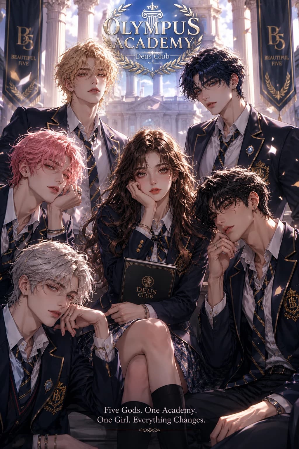 Thumbnail of Olympus Academy - Frequenti una scuola con reincarnazioni degli dei greci