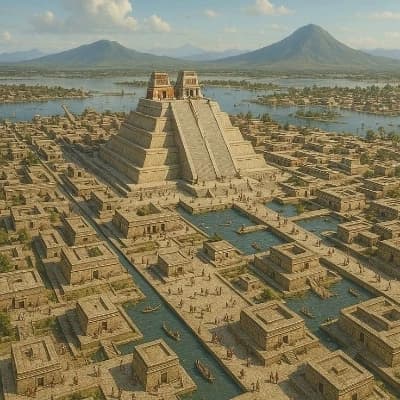 Thumbnail of Imperio Azteca y emperador Cuauhtémoc y tu su madre Tenantzin Tiyacapantzin