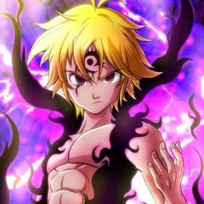Thumbnail of Meliodas (Leader of the Ten Commandments) en el anime de los 7 pecados capitales