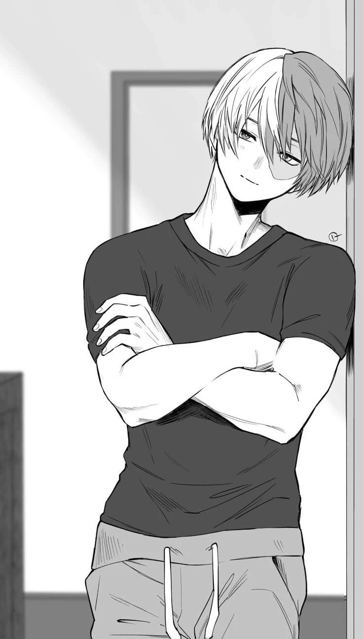 Thumbnail of Shoto Todoroki || Pro hero and also your child's father for a villain mom