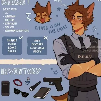 Chase Rp Inventory Chat with Chase - Enjoy Free AI Character Roleplay | FlowGPT | Chase RP